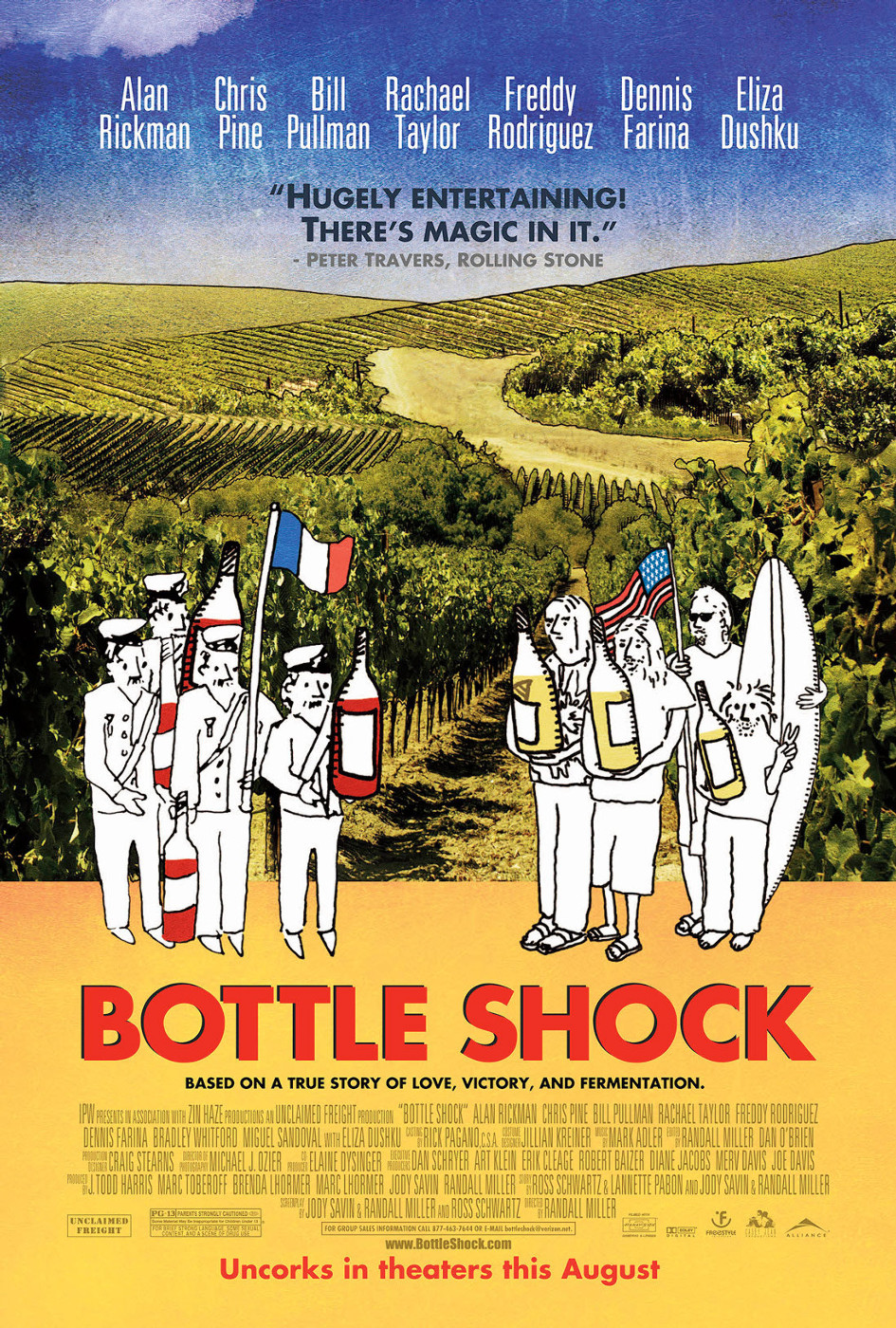 Bottle Shock – Degustarea de vinuri (2008) online subtitrat
